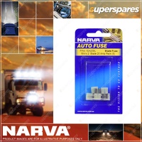 Narva 20 Amp 15 x 9mm Yellow Micro 2 Blade Fuse (Blister pack of 5)