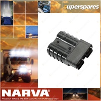 Narva Black 50 Amp Heavy Duty Connector Housing With Contacts Terminals