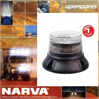 Narva 12-80V "GEOMAX" CLASS 1 HEAVY DUTY LED STROBE (AMBER/CLEAR)