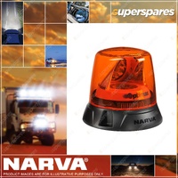 Narva Brand 10-33V Optimax LED Rotating Beacon Flange 139x154mm (Amber)