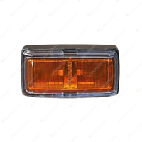 Narva LED Side Directional Indicator Amber W / Black Deflector Base & 0.5M Cable