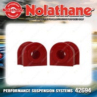 Nolathane Rear Sway bar - mount bushing for Jeep Wrangler IV JL 2.2 3.6 19mm