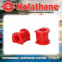 Nolathane Front Sway Bar Mount Bushing Kit 25mm for Chrysler Centura KB KC 75-79