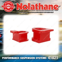 Nolathane Front Steering rack and pinion mount bushing for Ford Cortina TC