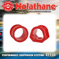 Nolathane Front Steering rack pinion mount bushing for Proton Jumbuck M21 C99