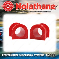 Nolathane Front Sway bar mount bushing for Holden Rodeo TFR Premium Quality