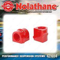 Nolathane Front Sway bar mount bushing for Holden Adventra Monaro V2 VZ