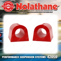 Nolathane Front Sway bar mount bushing 21mm for Jaguar XJ MK1-MK3 XJS XJSC X27