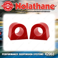 Nolathane Rear Sway bar mount bushing 20mm for Jaguar E Type Series 1 2 MK X