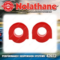 Nolathane Front Sway bar mount bushing for Mazda 121 CD 929 LA Premium Quality