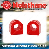Nolathane Rear Sway bar mount bushing for Nissan Bluebird U12 Stanza U12