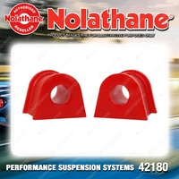 Nolathane Rear Sway bar mount bushing 18.5mm for Mitsubishi Challenger PA