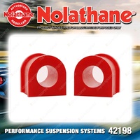 Nolathane Rear Sway bar mount bushing 17.8mm for Ford Laser KF KH