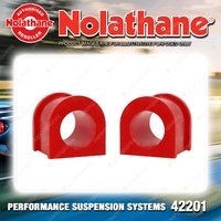 Nolathane Front Sway bar mount bushing for Mazda 323 BG Familia BG