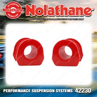 Nolathane Front Sway bar mount bush 28mm for Mitsubishi Pajero NM NP NS NT NW NX