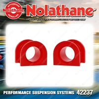 Nolathane Front Sway bar mount bushing 22mm for Mitsubishi Lancer CB CC CE