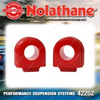 Nolathane Rear Sway bar mount bushing for Nissan EXA KN13 Pulsar N13 Sentra B12