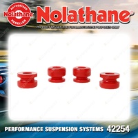 Nolathane Rear Sway bar stub axle bushing for Holden Astra LD 7/1987-7/1989