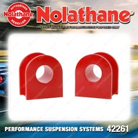 Nolathane Rear Sway bar mount bush for Daihatsu Charade G100 G102 G200 G202 G203