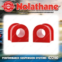 Nolathane Rear Sway bar inner mount bush for Subaru Leone L Series Vortex