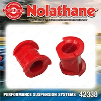 Nolathane Front Sway bar mount bushing for Holden Nova LE LF Premium Quality