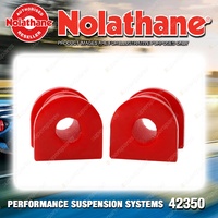 Nolathane Rear Sway bar mount bush for Nissan NX / NX-R Sentra B13 Pulsar N14