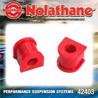 Nolathane Rear Sway bar mount bushing 18mm for Ford Falcon EA EB ED EF