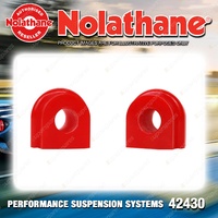 Nolathane Front Sway bar mount bush 18mm for Nissan Pathfinder R50 Patrol GU Y61