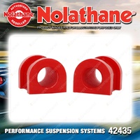 Nolathane Rear Sway bar mount bushing 22mm for Ford Maverick DA Premium Quality