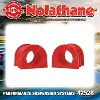 Nolathane Front Sway bar mount bushing 34mm for Nissan Navara D40 Pathfinder R51