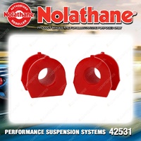 Nolathane Front Sway bar mount bush for Mitsubishi Challenger PB PC Triton ML MN