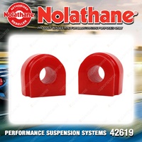 Nolathane Rear Sway bar mount bushing 19mm for Audi A3 S3 MK2 8P TT MK2 8J Q3 8U