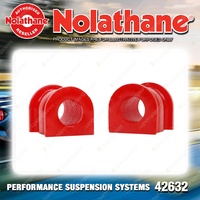 Nolathane Rear Sway bar mount bushing 18mm for Honda Accord CL CM CN CP CU