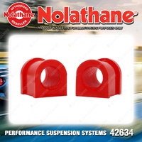 Nolathane Front Sway bar mount bushing for Mazda 323 BJ Familia BJ