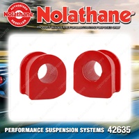 Nolathane Front Sway bar mount bushing for Hyundai Accent LC Premium Quality