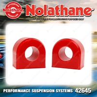 Nolathane Front Sway bar mount bush 22.5mm for Volkswagen Golf MK5 1K 1KP MK6 5K