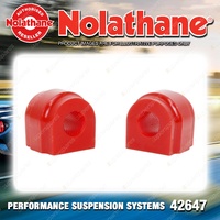 Nolathane Rear Sway bar mount bushing 20mm for Audi A3 S3 MK2 8P TT MK2 8J Q3 8U