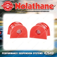 Nolathane Rear Sway bar mount bushing for Nissan Navara NP300 D23