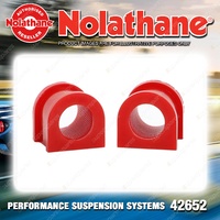 Nolathane Front Sway bar mount bushing for Mazda Mazda3 BK MPS Premium Quality