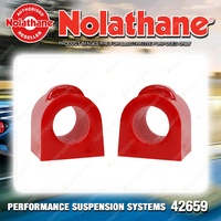 Nolathane Front Sway bar mount bush for Volvo C30 MK2 C70 MK2 S40 MS MK2 V50 MW