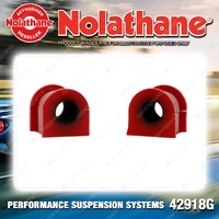 Nolathane Front Sway bar mount bushing 18mm for Ford Maverick DA Premium Quality