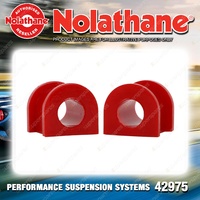 Nolathane Front Sway bar mount bushing 19mm for Mitsubishi Lancer CB CC CE