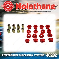 Nolathane Rear Control arm lower inner outer bushing for Nissan X-Trail T30