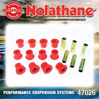 Nolathane Rear Spring eye F & R shackle bushing for Ford Courier PA ECONOVAN SA