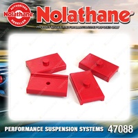 Nolathane Rear Spring to saddle insulator bushing for Holden Monaro HK HT HG