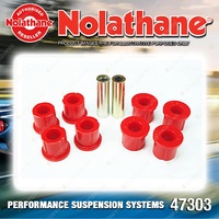 Nolathane Rear Spring eye rear shackle bushing 47303 for Nissan Navara D21 D22