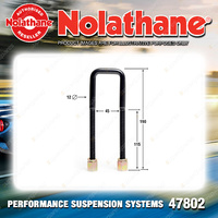 Nolathane Rear Spring u bolt kit 47802 for Trailer Trailer - Premium Quality