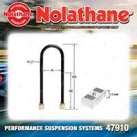 Nolathane Rear Lowering block kit 1.5" for Mitsubishi Lancer LC 9/1974-8/1981