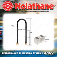 Nolathane Rear Lowering block kit 2.5" for Ford Capri 1600 3000 GT 2 Door