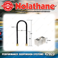 Nolathane Rear Lowering block kit 2.5" for Ford Courier PC PD Premium Quality